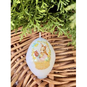 Свічки декоративні Великодні яйця – святкові свічки у формі яєчка для декору та подарунка на Великдень