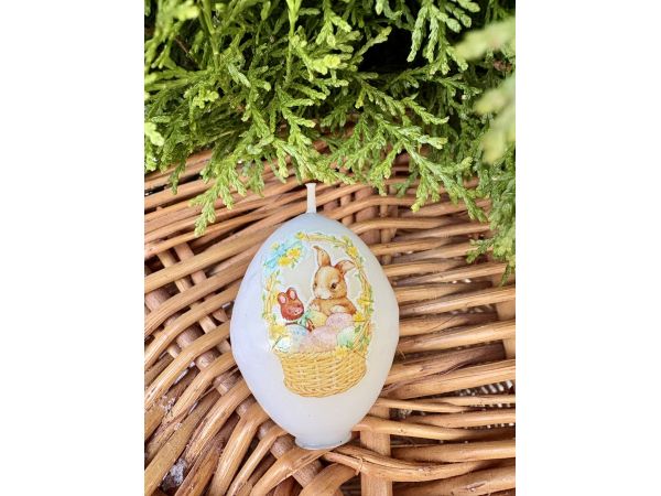 Свічки декоративні Великодні яйця – святкові свічки у формі яєчка для декору та подарунка на Великдень