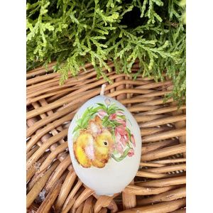 Свічки декоративні Великодні яйця – святкові свічки у формі яєчка для декору та подарунка на Великдень