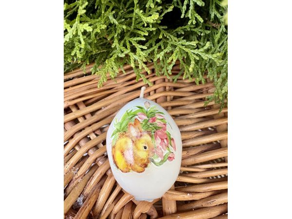 Свічки декоративні Великодні яйця – святкові свічки у формі яєчка для декору та подарунка на Великдень