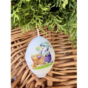 Свічки декоративні Великодні яйця – святкові свічки у формі яєчка для декору та подарунка на Великдень