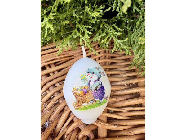 Свічки декоративні Великодні яйця – святкові свічки у формі яєчка для декору та подарунка на Великдень