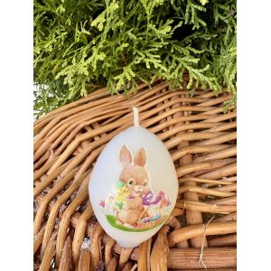 Свічки декоративні Великодні яйця – святкові свічки у формі яєчка для декору та подарунка на Великдень