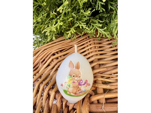 Свічки декоративні Великодні яйця – святкові свічки у формі яєчка для декору та подарунка на Великдень