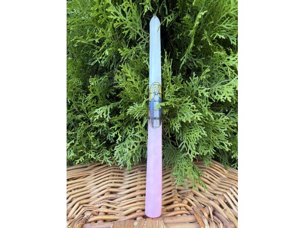 Свічка декоративна на Великдень у формі конуса Ікона 26 см