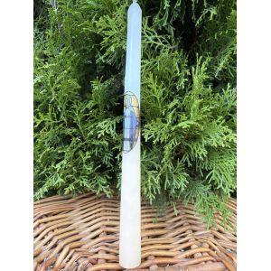 Свічка декоративна на Великдень у формі конуса Ікона 26 см