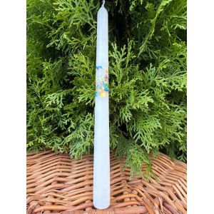 Свічка декоративна на Великдень у формі конуса 26 см