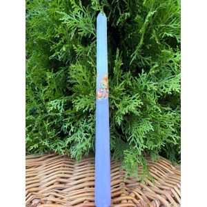 Свічка декоративна на Великдень у формі конуса 26 см