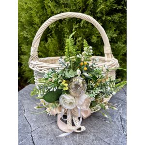 Кошик з лози 45х30х37