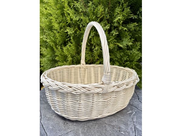 Кошик з лози 40х33х34