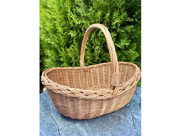 Кошик з лози 41х33х33 Великодній кошик великий