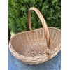 Пасхальний кошик ручної роботи з лози Великодній кошик 40х32х34 см великий