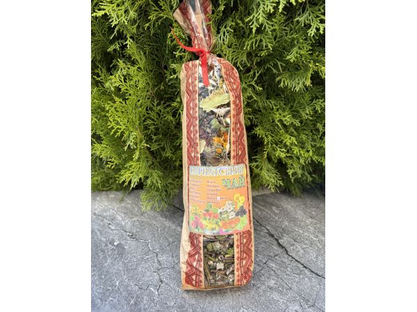 КАРПАТСЬКИЙ НАТУРАЛЬНИЙ ТРАВ’ЯНИЙ ЧАЙ, вага 100 г