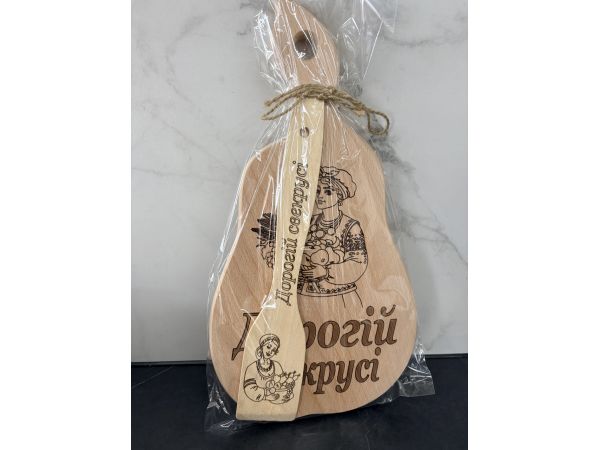 Дерев'яний набір подарунковий Дорогій Свекрусі  подарунок на день Матері