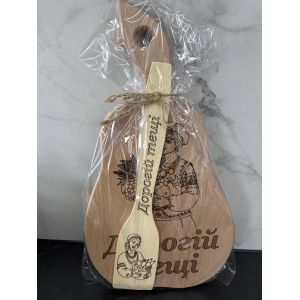 Дерев'яний набір подарунковий Дорогій Тещі подарунок на день Матері