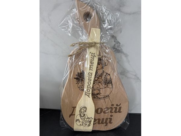 Дерев'яний набір подарунковий Дорогій Тещі подарунок на день Матері