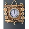 Годинник з дерева ручної роботи 35х32 см