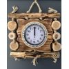 Годинник з дерева ручної роботи 35х32 см