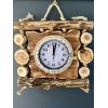 Годинник з дерева ручної роботи 35х32см