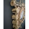 Годинник з дерева ручної роботи 35х32см