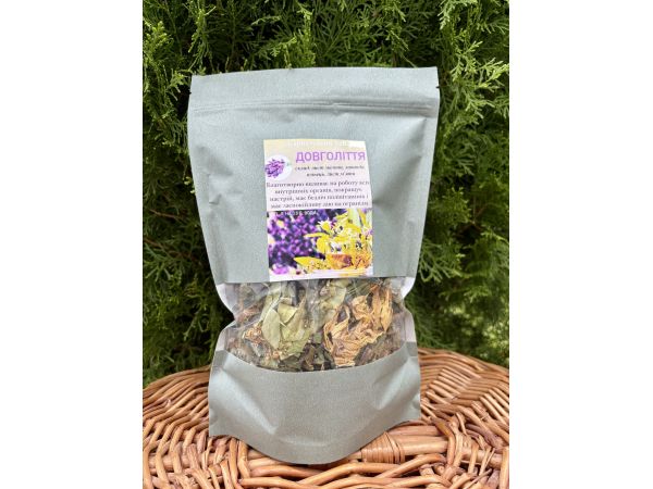 Чай карпатський трав’яний в крафтовій упаковці 130 г Довголіття
