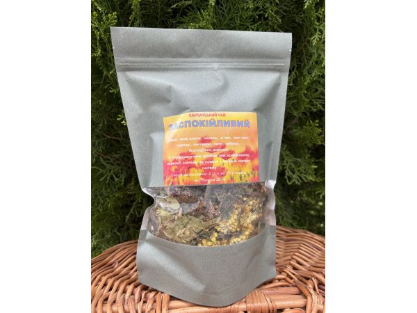 Чай карпатський трав’яний в крафтовій упаковці 130 г Заспокійливий