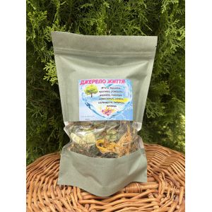 Чай карпатський трав’яний в крафтовій упаковці 130 г Джерело Життя