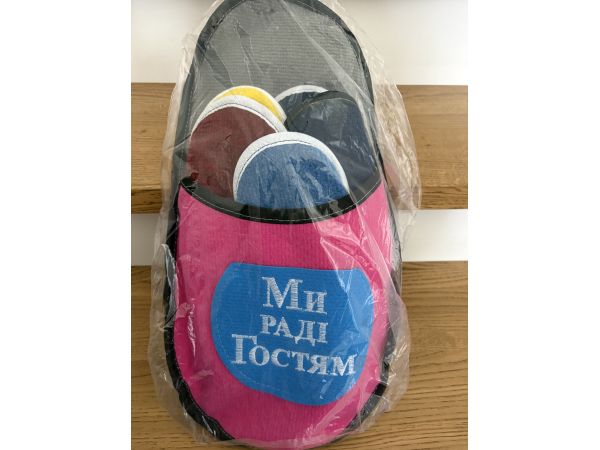 Набір гостьових домашніх капців 5 в 1, гостьовий набір тапочок, тапочки для гостей